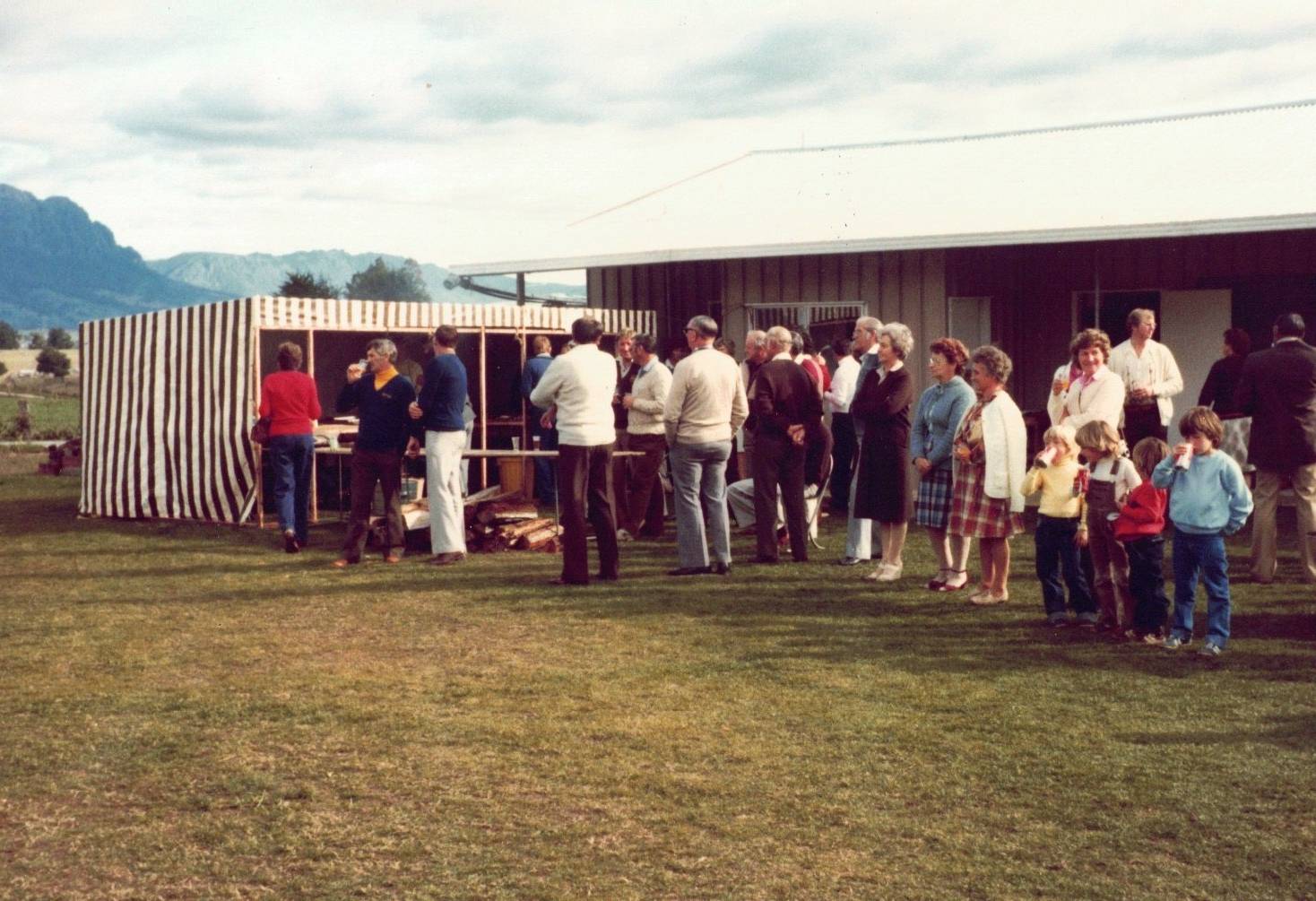 Clubhouse opening in 1983