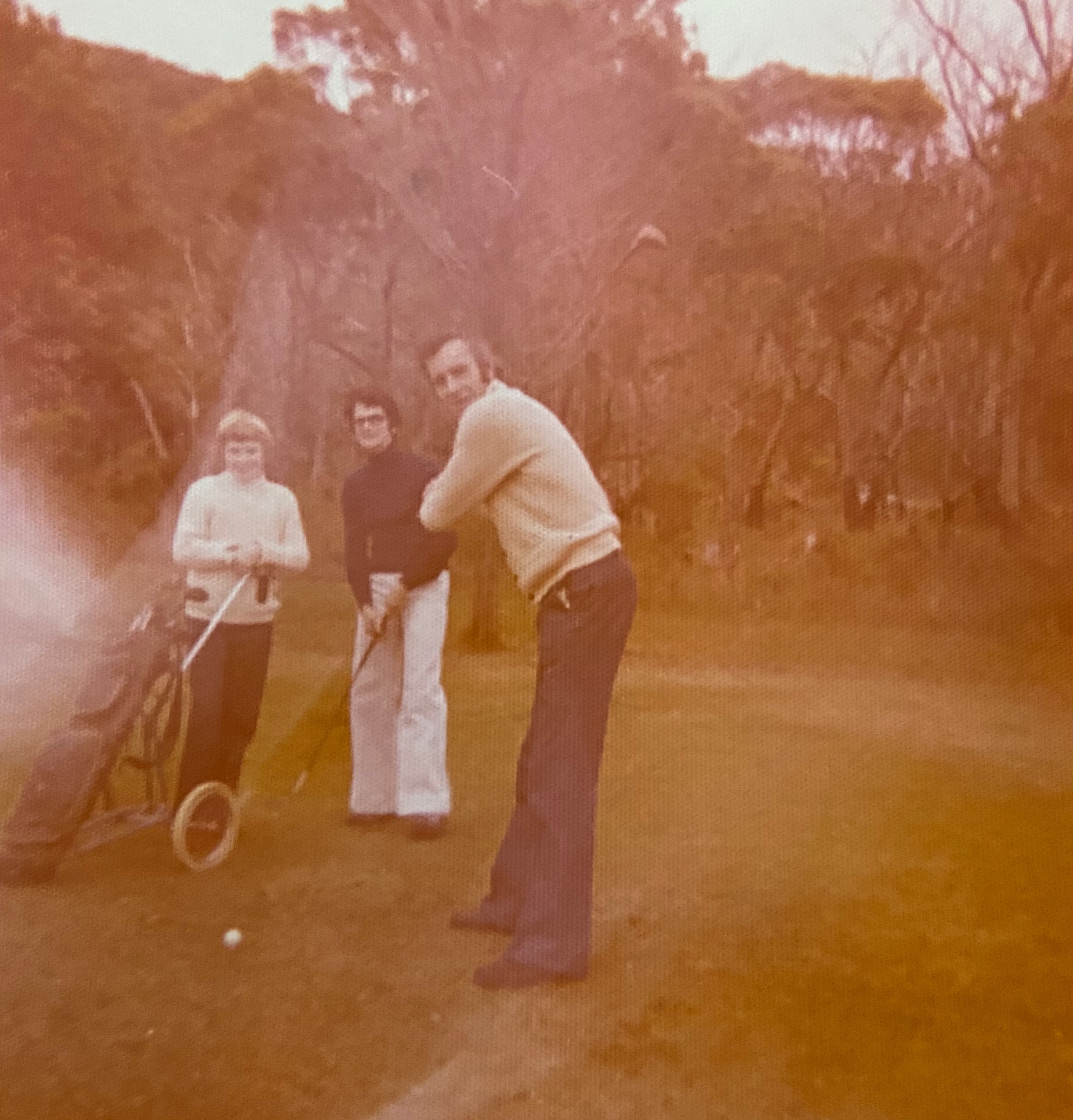 Stephen, Judy and John Hope around 1976