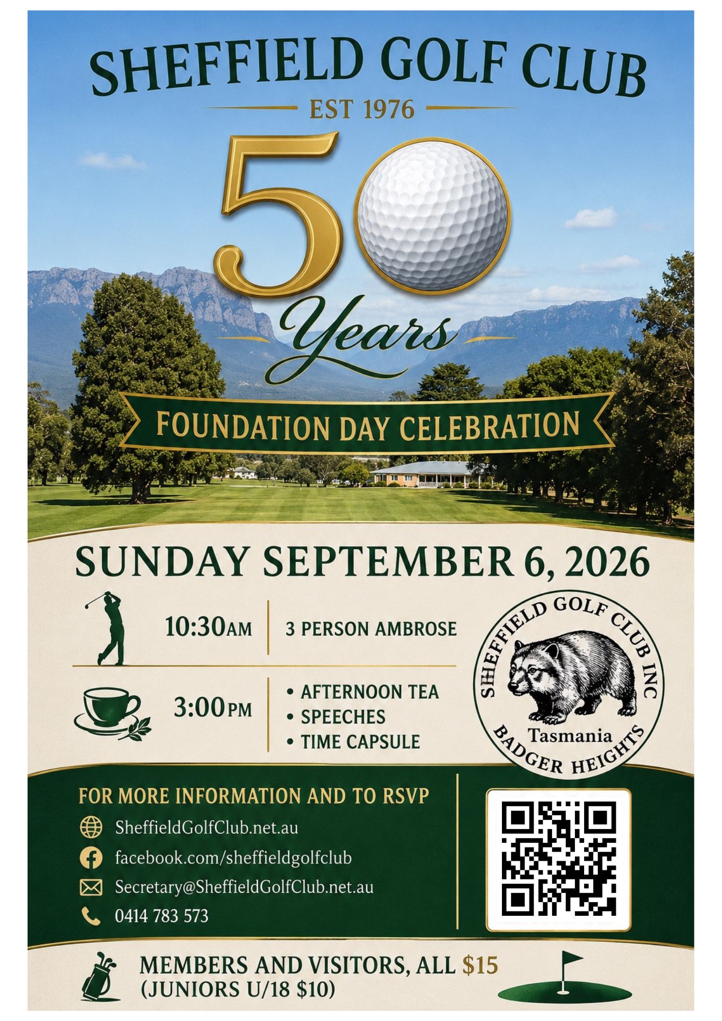 SGC Foundation Day Poster