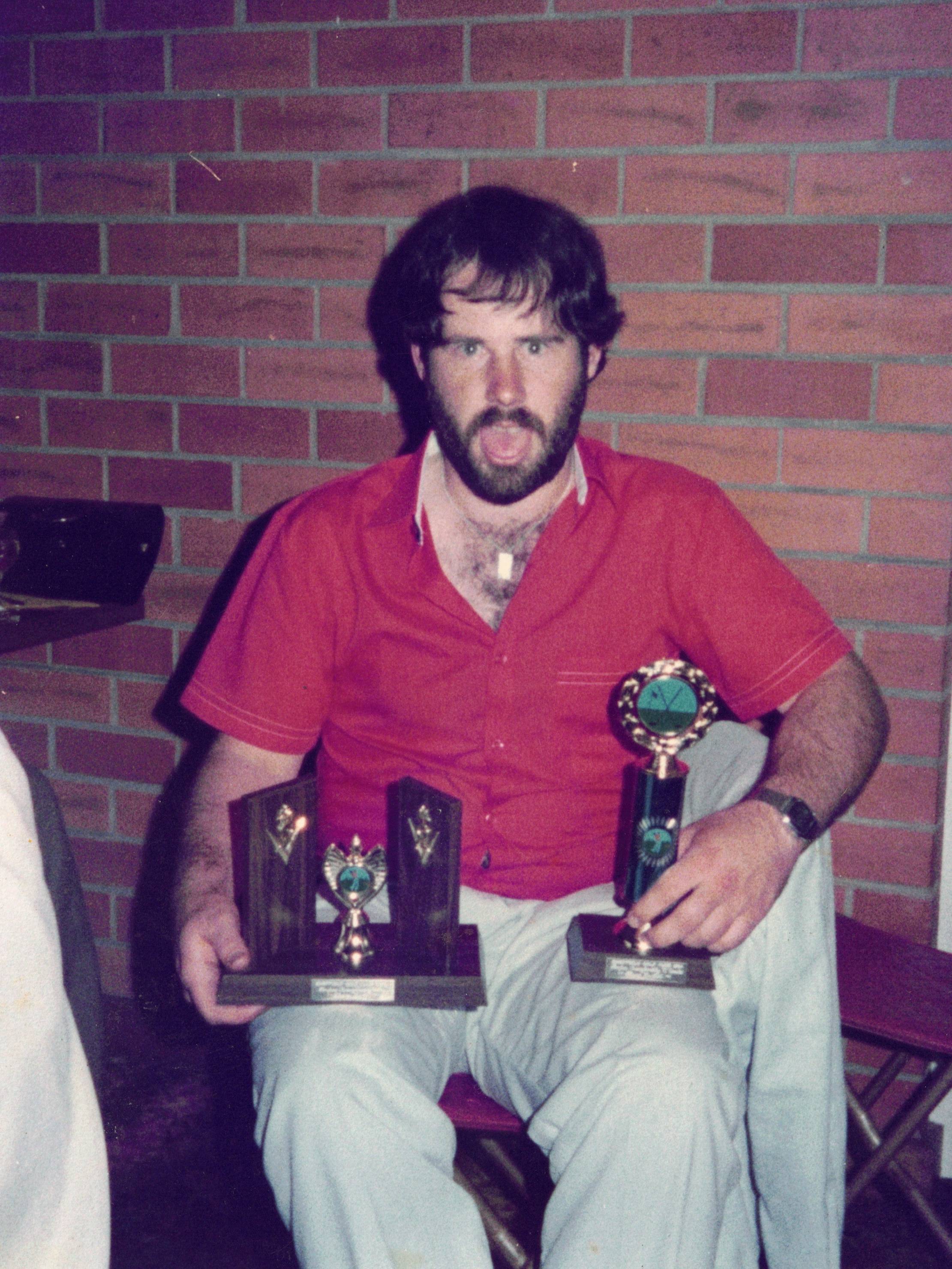Shane Corbell with Trophies Shane Corbell with Trophies