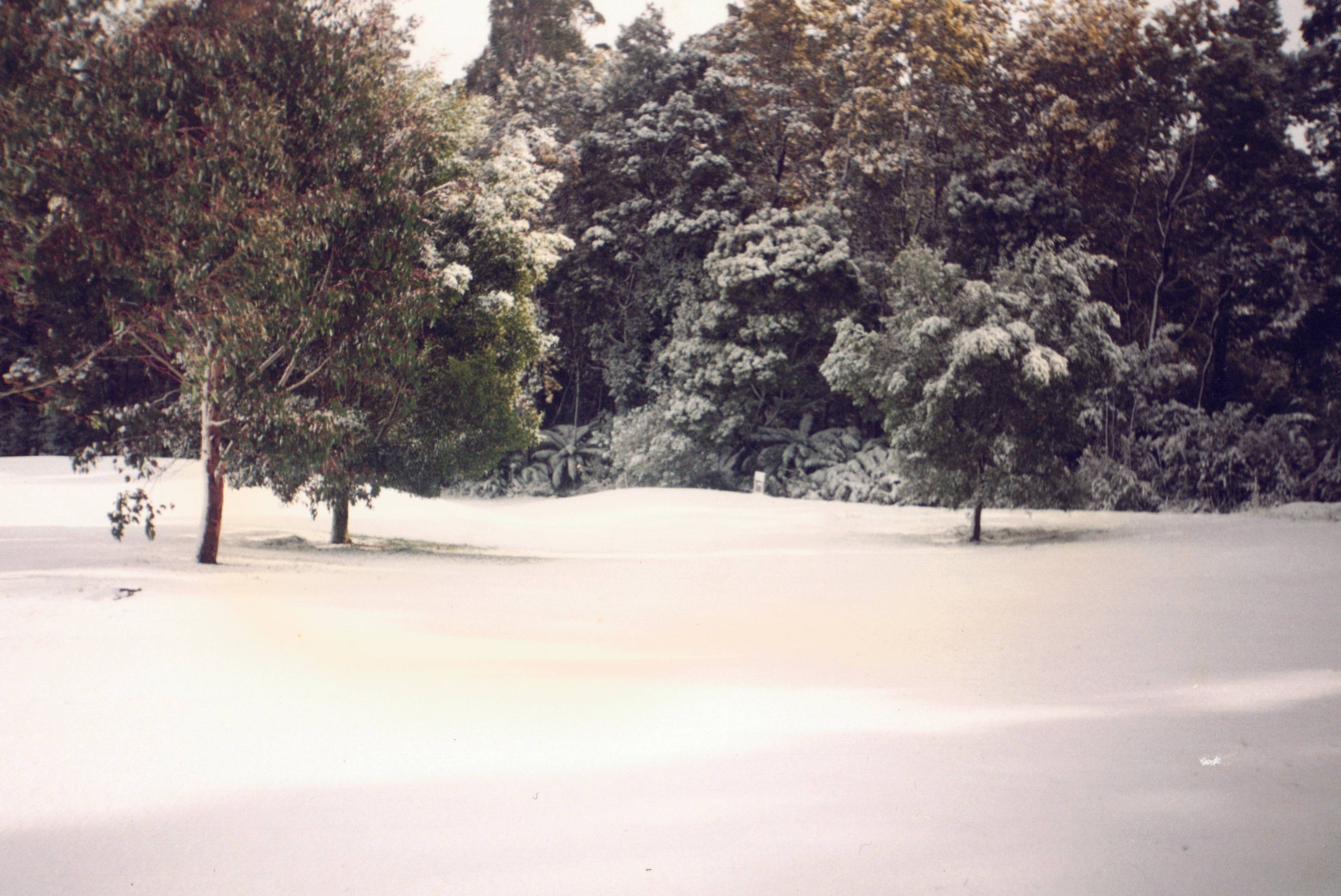 Snow from Seventh Tee tbc From the Seventh Tee